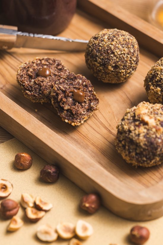 Energy balls cacao noisette