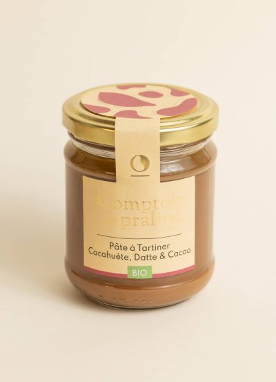 Pâte à tartiner cacahuète, datte et cacao BIO - sans sucre ajouté -Hamstouille