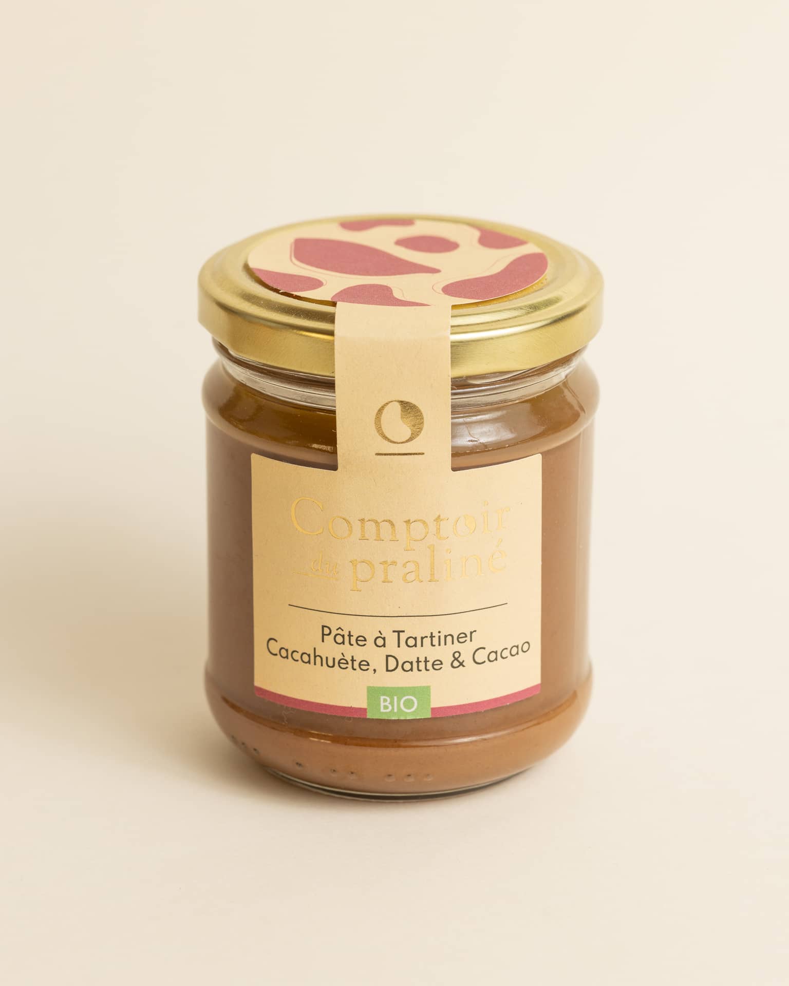 Pâte à tartiner cacahuète, datte et cacao BIO - sans sucre ajouté -Hamstouille
