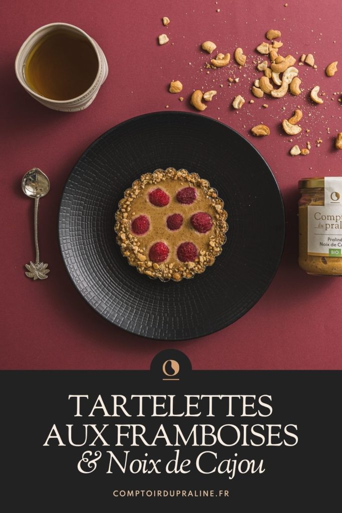 Recette tartelette framboise noix de cajou